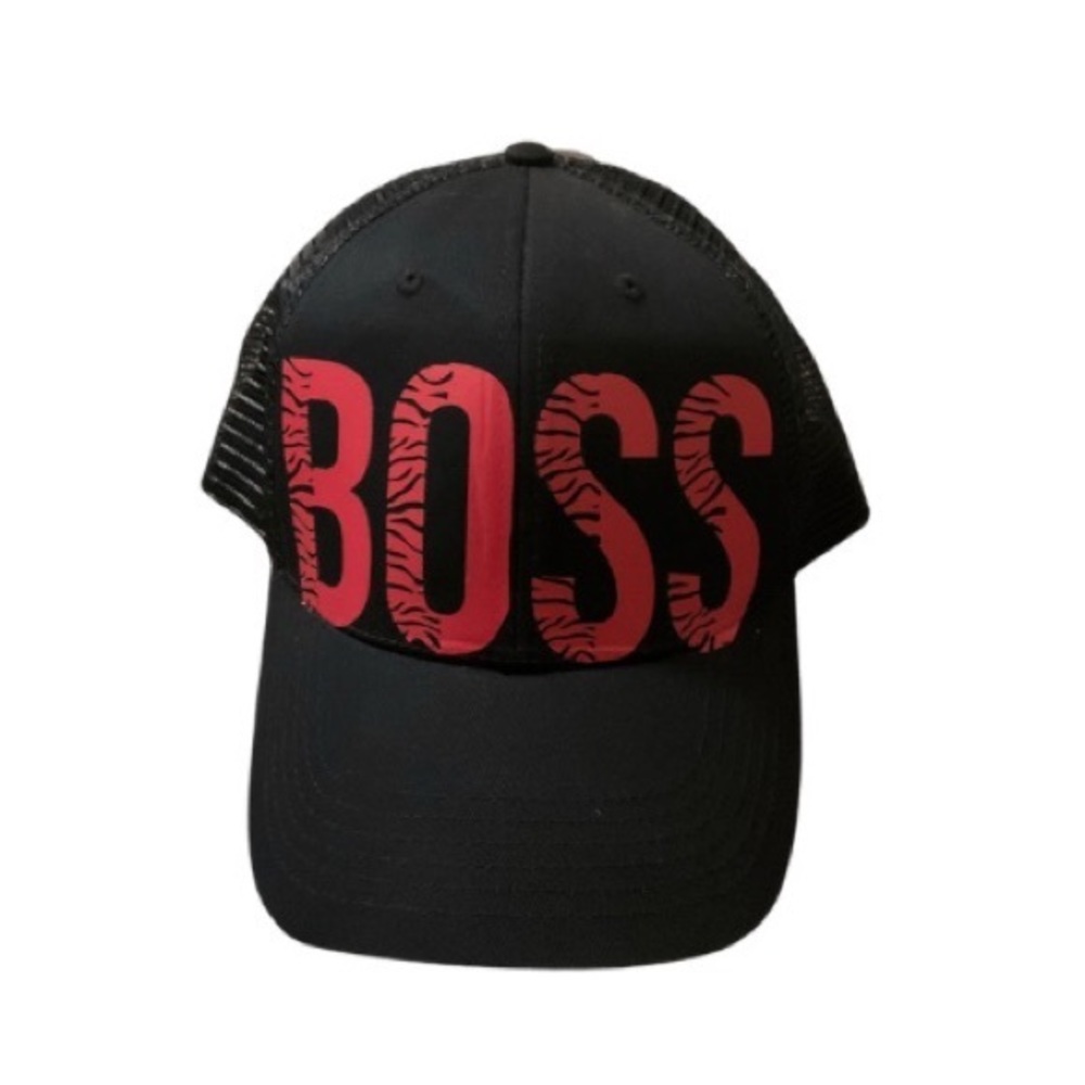 “BOSS” Trucker SnapBack Hat - Picture 1 of 6